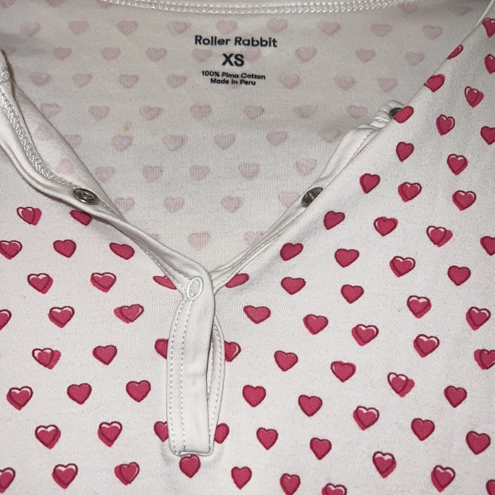 Roller Rabbit Heart pajamas - Picture 5 of 10